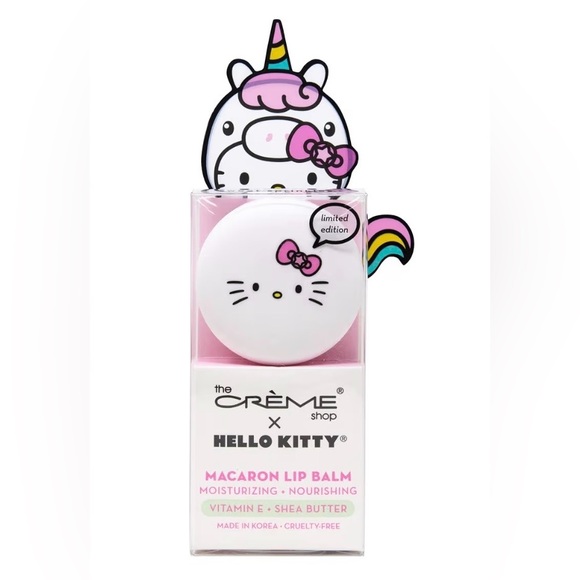 The Creme Shop Other - The Crème Shop x Hello Kitty Macaron Lip Balm in the Sweet Sprinkles